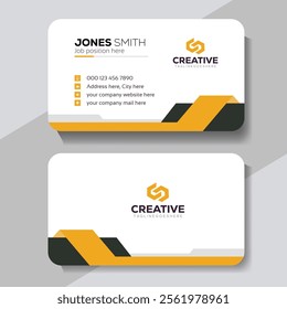 Clean style modern business card template