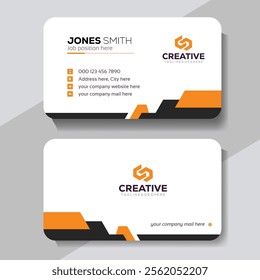 Clean style modern business card template