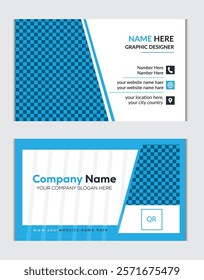 Clean style modern business card