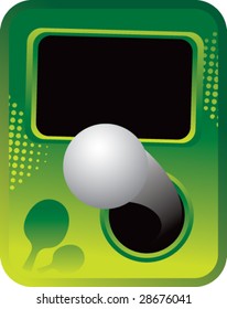 clean style ping pong background