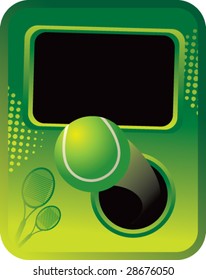clean style tennis background