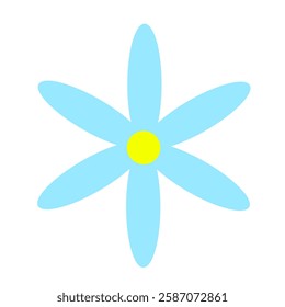 clean and stylish flower vector with a modern, minimalistic design