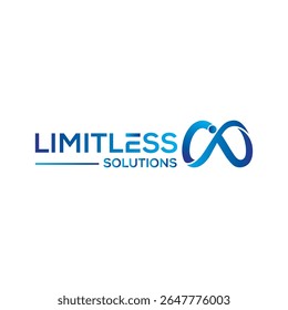 Design de logotipo infinito limpo e elegante, simbolizando infinitas possibilidades, crescimento e unidade. Perfeito para start-ups de tecnologia, marcas de bem-estar, serviços financeiros e empresas que buscam apelo intemporal.
