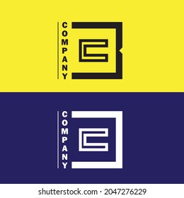 Clean and stylish logo forming the letter B