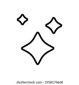 clean surface icon, easy cleaning, thin line symbol on white background - editable stroke vector illustration eps 10
