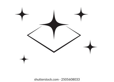 clean surface icon, easy cleaning, thin line symbol on white background - editable stroke vector illustration eps 10