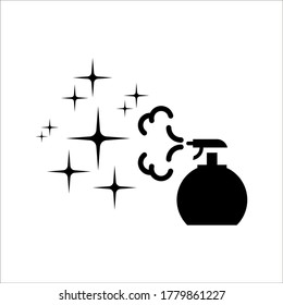 clean surface icon on white background