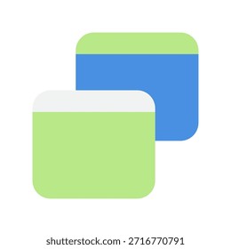A clean tab design for organizing content in applications.