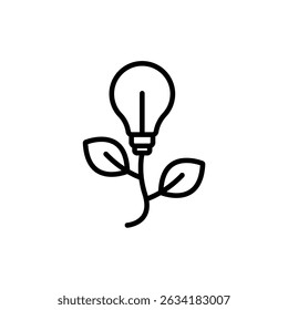 clean technology icon collection .design style with background