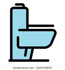 Clean toilet bowl design promoting sanitation and hygiene in a modern bathroom environment