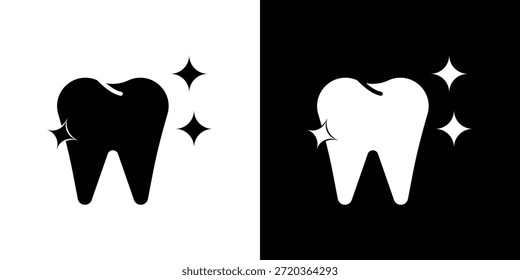 ícones de limpeza de dentes para projetos gráficos e de web design