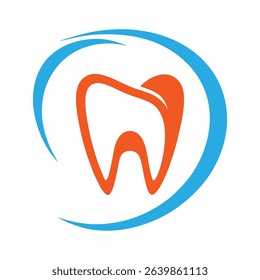 Clean Tooth and Molar Icon Design