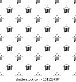 Clean towel pattern seamless vector repeat geometric for any web design