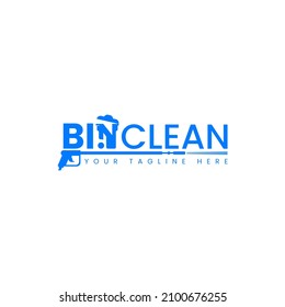  Clean Trash can service logo