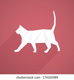 Clean Triangle Cat