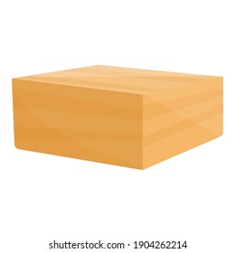 Clean trunk icon. Cartoon of clean trunk vector icon for web design isolated on white background