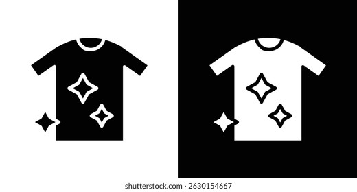 Clean tshirt icon concept, vector illustration
