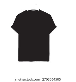 Una maqueta de camiseta limpia perfecta para mostrar cualquier diseño con claridad.