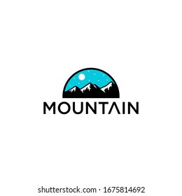 Clean, unique and attractive mountain logo.
The logo can be applied to various media and industries.