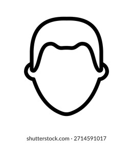 Clean User Face icon set for profiles, accounts, social apps, and UI design elements
