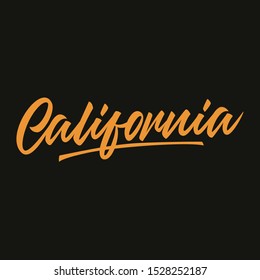 clean vector of california  