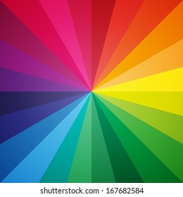 Clean Vector Color Spectrum Modern Background