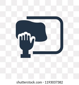 Clean vector icon isolated on transparent background, Clean transparency concept can be used web and mobile