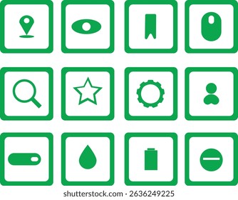 Clean Vector Icon Pack – Elegant Thin Line Style