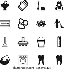 clean vector icon set such as: vacuum, icons, clamp, garden, element, sweeping, kitchen, drain, welcome, structure, texture, dump, hang, color, safety, industrial, clinic, pile, dentist, hoover