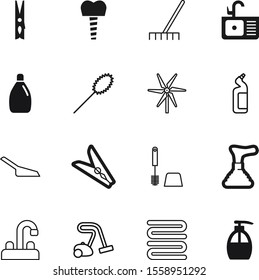clean vector icon set such as: energy, blank, lines, soft, rake, hair, root, oil, implants, alternative, power, medical, remover, cartoon, clinic, raking, doodle, vac, textile, spray, tube, dental