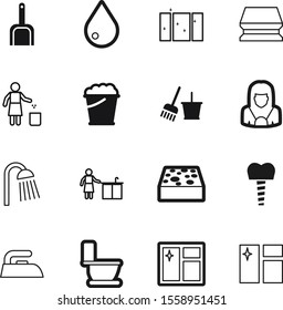 Clean Vector Icon Set Such As: Recycling, Aqua, Hand, Head, Care, Cream, Worker, Showering, Rubbish, Restroom, Light, Dentistry, Work, Blood, Lady, Teeth, Microwave, Cat, Hot, Medicine, Lavatory