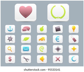 Clean Vector Icon Set Version 2 Set 02