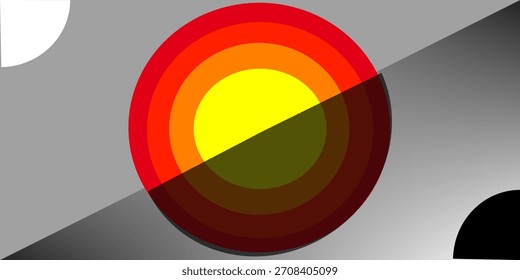 A clean vector illustration of a bright sun with simple rays, perfect for weather icons, summer themes, children’s graphics, and cheerful decorative designs