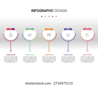 A clean vector infographic featuring charts, timelines, and icons, perfect for business presentations, marketing visuals, and data reports.