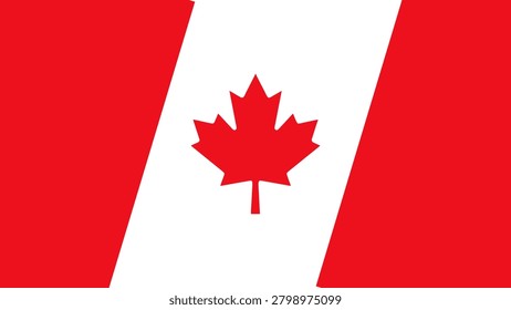 Clean vector map of Canada, clearly depicting its provinces and territories with distinct outlines. Ideal for educational resources, travel brochures, infographics, and geographic presentations.