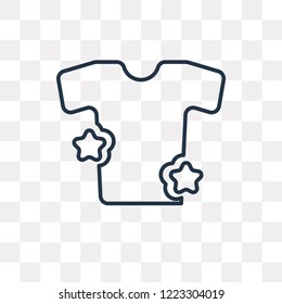 Clean vector outline icon isolated on transparent background, high quality linear Clean transparency concept can be used web and mobile