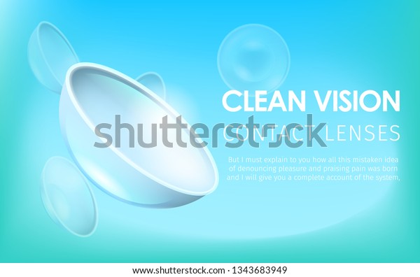 Clean Vision Banner Couple Blue Soft Science Healthcare Medical
