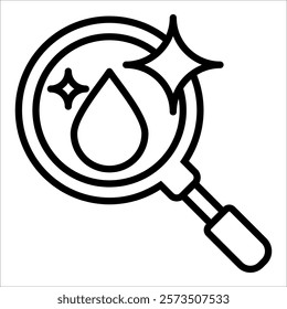 Clean Water Icon Element For Design
