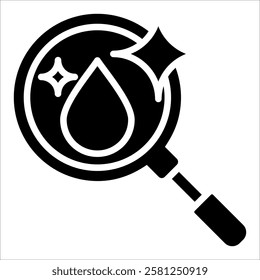 Clean Water Icon Element For Design