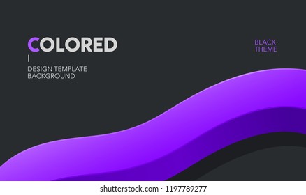 Clean web page design vector template.Modern vector illustration concepts for website,banner,branding,fashion, social art mobile app. 