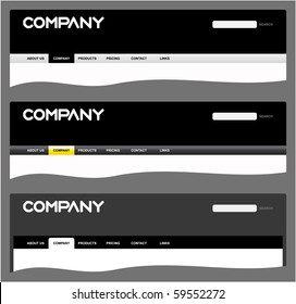 Clean web site headers