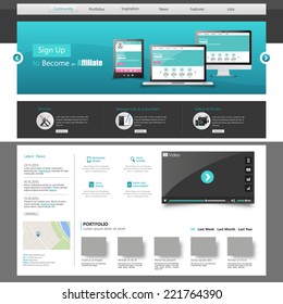 Clean Website Template 