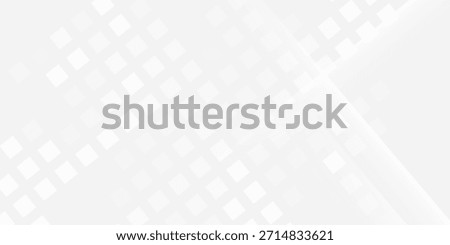 Clean white abstract background for banner, brochure, or bussiness card with decorative gray gradient shapes pattern