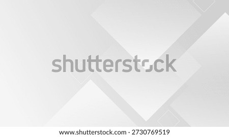 Clean white abstract background with geometric layered shapes.
