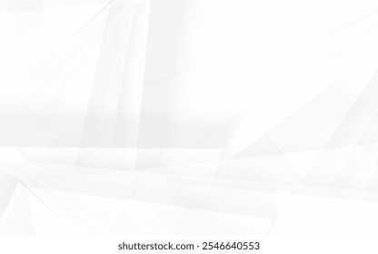 Las Formas y líneas geométricas abstractas blancas limpias ofrecen un diseño moderno minimalista para fondos de Sitio web.