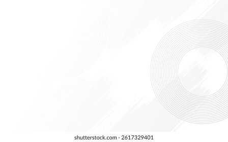 Clean White Background with Subtle Circular Design and Textured Brushstrokes for Minimalist Presentation, Ideal for Corporate or Creative Projects and Digital Art