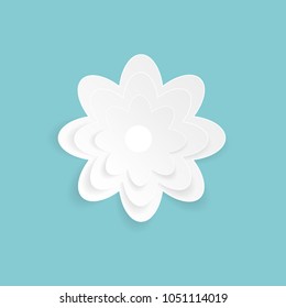 clean white flower