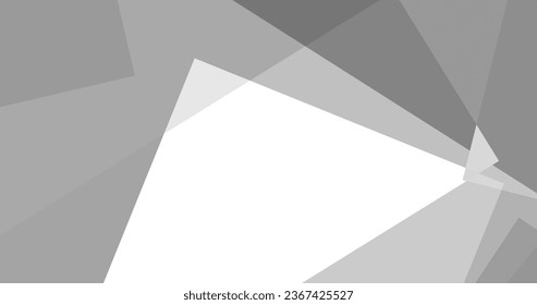 clean white and grey geometric background with copy space area for text