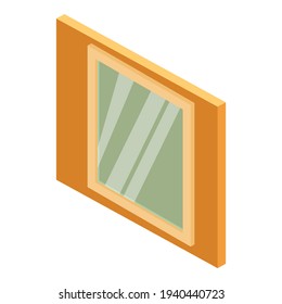 Clean Window Icon. Isometric Illustration Of Clean Window Vector Icon For Web