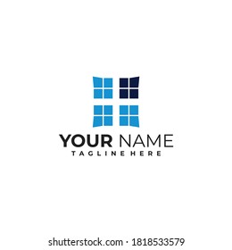 clean window logo icon vector isolated